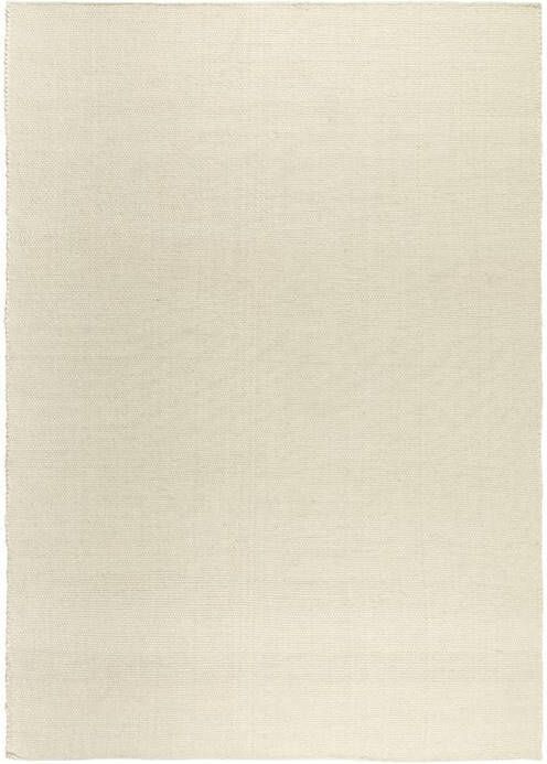 Eva Interior wol vloerkleed Wit Cobble Stone- 80 x 150 cm