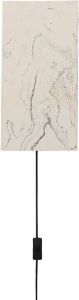 Ferm living Argilla Wandamp Marble White