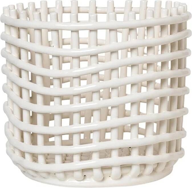Ferm living Ceramic Mand Large Off-White