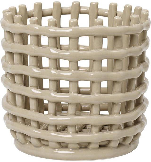 Ferm living Ceramic Mand Small Cashmere