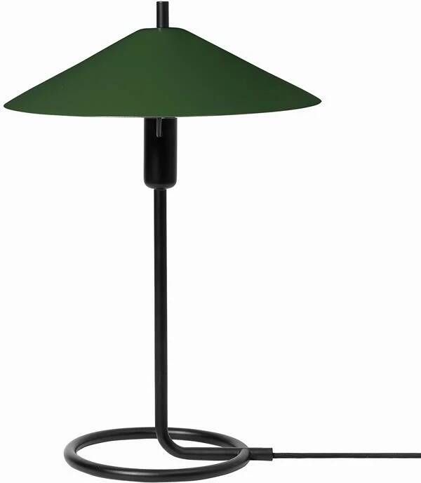 Ferm living Filo Tafellamp Black Dark Olive