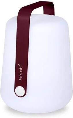 Fermob Balad outdoor tafellamp H25 cm Cérise noir Mobiele lamp