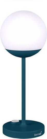 Fermob Mooon tafellamp h 41 cm bleu acapulco