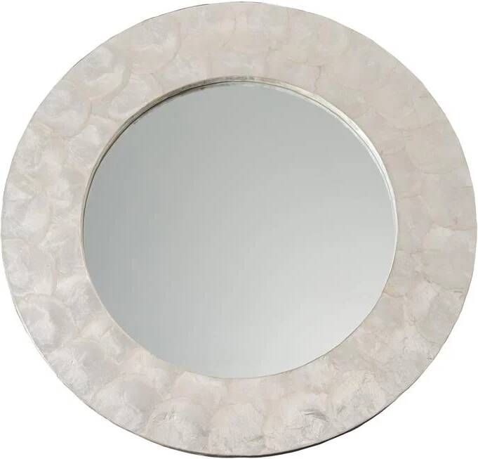 Fine Asianliving Ronde Wandspiegel Capiz Frame