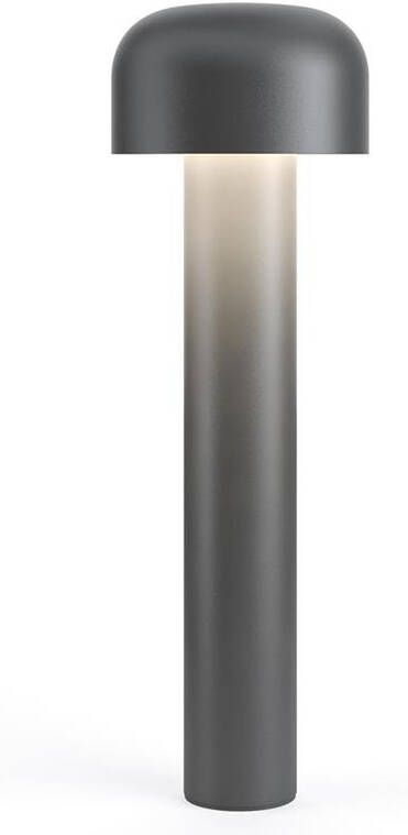 Flos Bellhop sokkellamp LED laag antraciet
