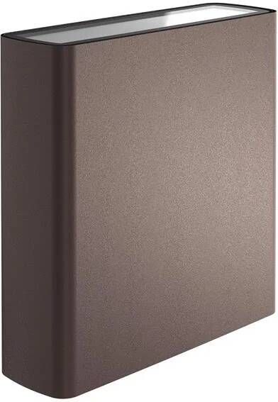 Flos Climber 175 Up Down wandlamp LED 3000K flood donkerbruin