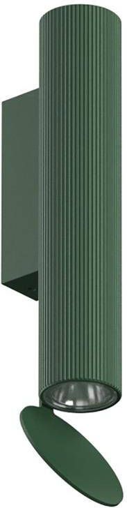 Flos Flauta H225 Riga wandlamp buiten LED bosgroen