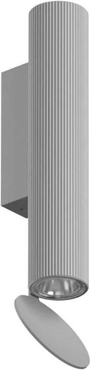 Flos Flauta H225 Riga wandlamp buiten LED grijs