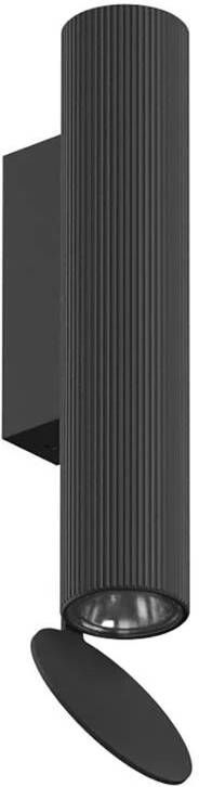 Flos Flauta H225 Riga wandlamp buiten LED zwart