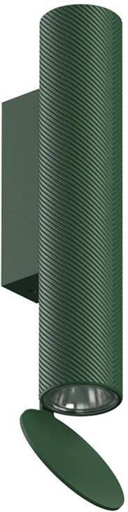 Flos Flauta H225 Spiga wandlamp buiten LED bosgroen