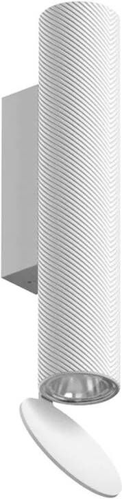 Flos Flauta H225 Spiga wandlamp buiten LED wit