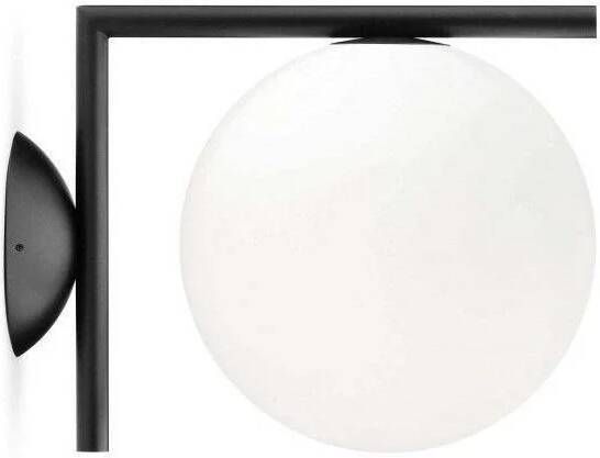 Flos IC Lights C|W2 wandlamp zwart