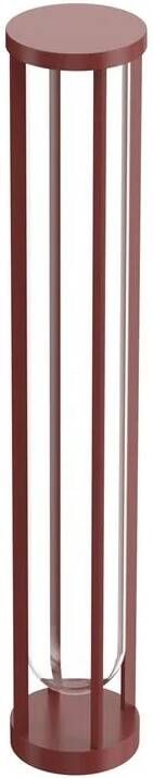 Flos In Vitro 3 sokkellamp LED terracotta