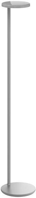 Flos Oblique vloerlamp LED glanzend grijs