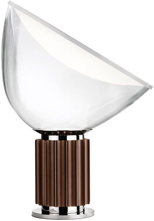 Flos Taccia tafellamp LED PMMA brons