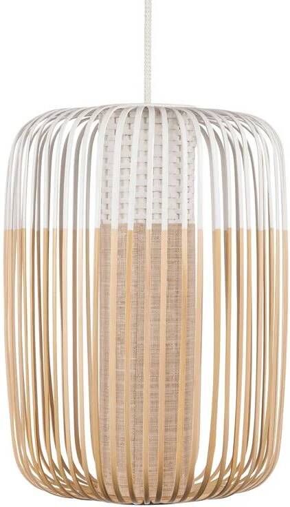 Forestier Bamboo Light hanglamp Ø35 large wit