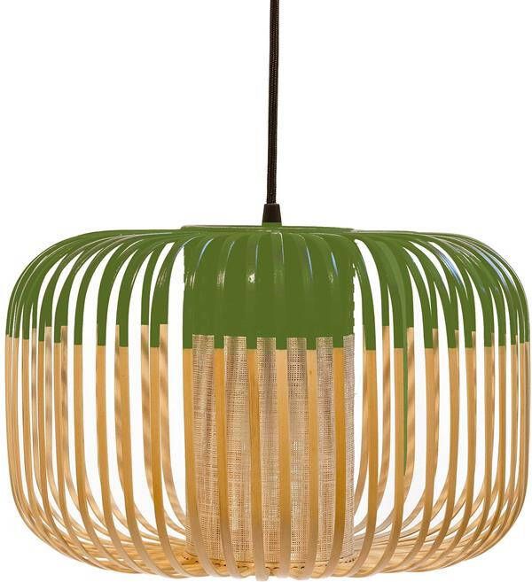 Forestier Bamboo Light hanglamp Ø35 small groen
