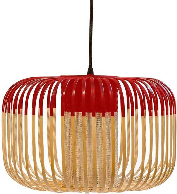 Forestier Bamboo Light hanglamp Ø35 small rood