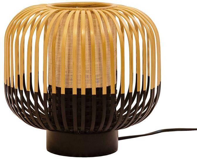Forestier Bamboo Light tafellamp small zwart