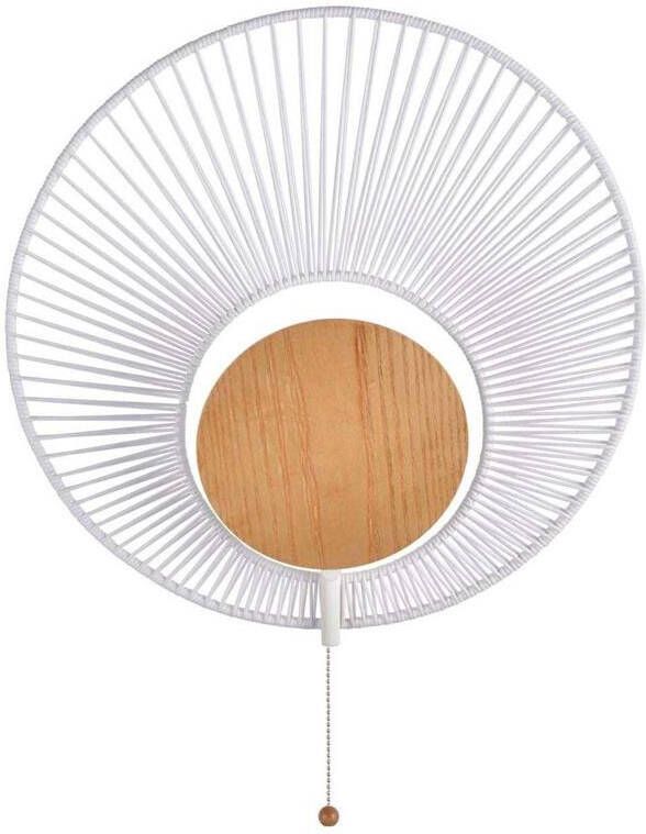 Forestier Oyster wandlamp white