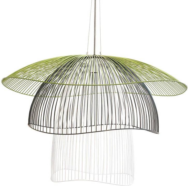 Forestier Papillon hanglamp Ø100 large blauw-wit-groen