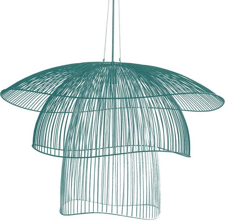 Forestier Papillon hanglamp Ø100 large blauwgrijs