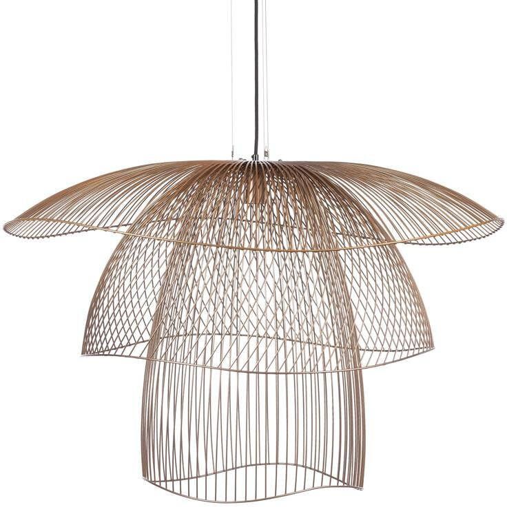 Forestier Papillon hanglamp Ø100 large champagne