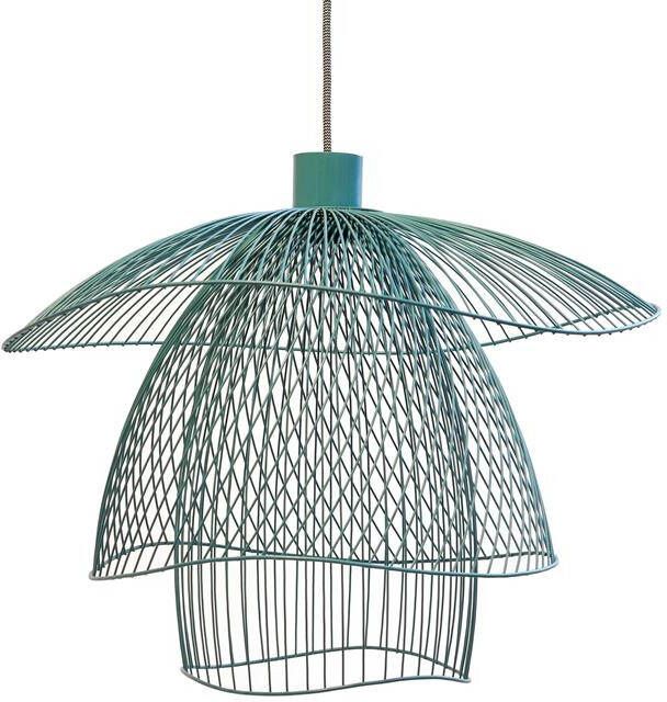 Forestier Papillon hanglamp Ø56 small blauwgrijs