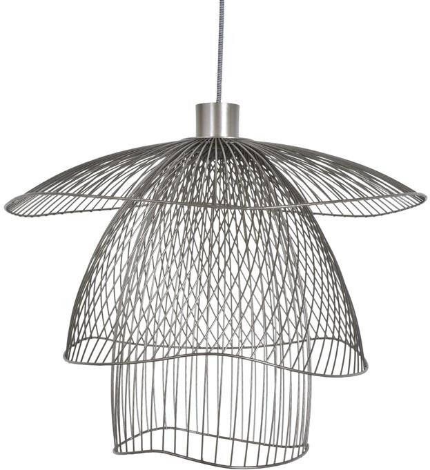 Forestier Papillon hanglamp Ø56 small metallic taupe
