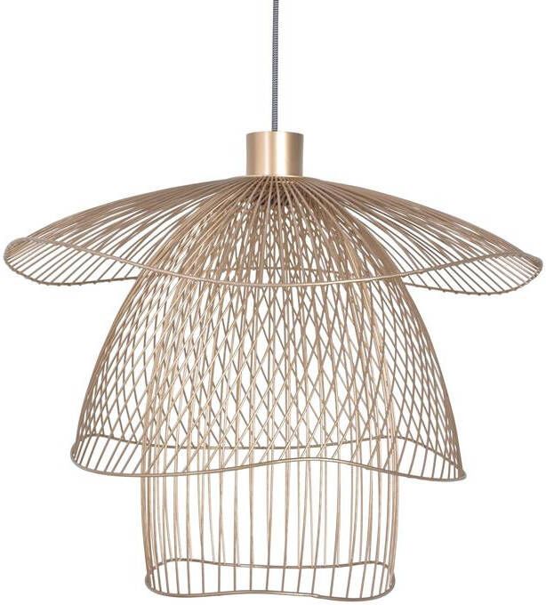 Forestier Papillon hanglamp Ø56 small champagne