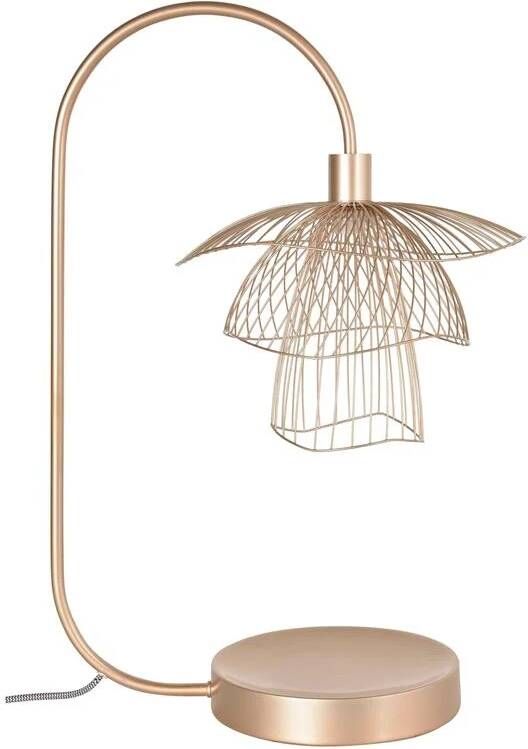 Forestier Papillon tafellamp champagne