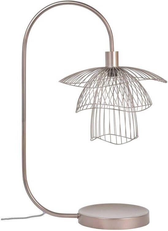 Forestier Papillon tafellamp pink copper