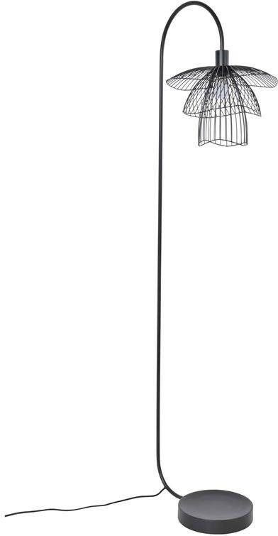 Forestier Papillon vloerlamp zwart