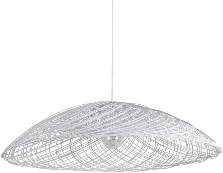 Forestier Satelise hanglamp Ø65 medium wit
