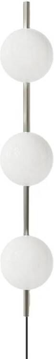 Frama Ovoid Triple wandlamp staal