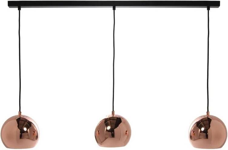Frandsen Ball Track 3 cluster hanglamp koper