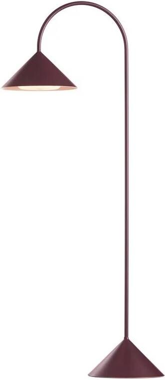 Frandsen Grasp tafellamp H72 LED oplaadbaar matt Beetroot