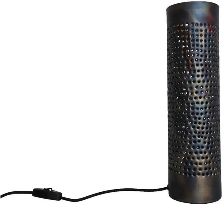 Freelight Tafellamp Forato Vintage Black Brown 12cm