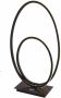 Freelight Tafellamp Ophelia Oval Led Mat Zwart 42cm - Thumbnail 2