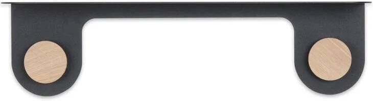 Gazzda Hook wandplank 50 zwart