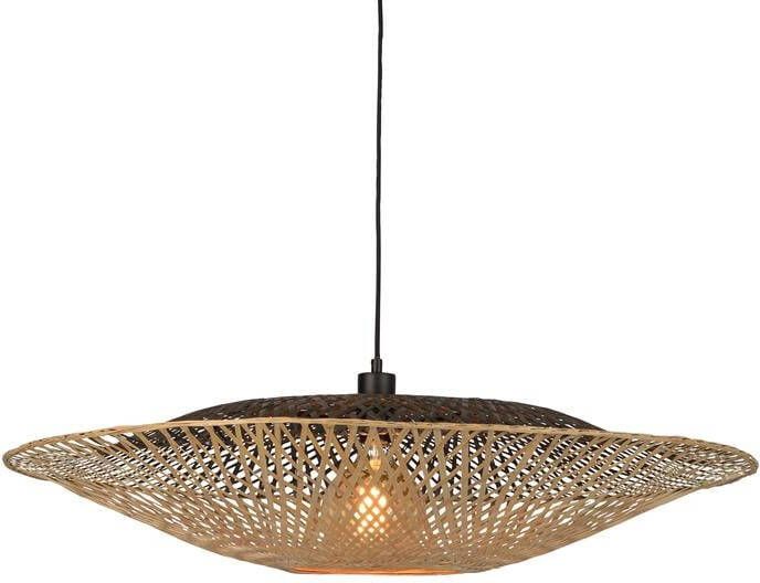 GOOD&MOJO Kalimantan Hanglamp Plat Ø44cm Naturel