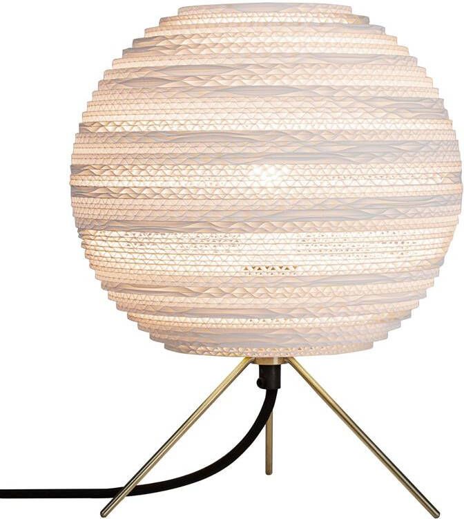 Graypants Scraplights Moon tafellamp wit