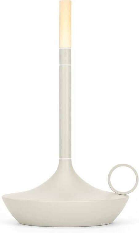Graypants Wick Small tafellamp LED oplaadbaar Mist Grey