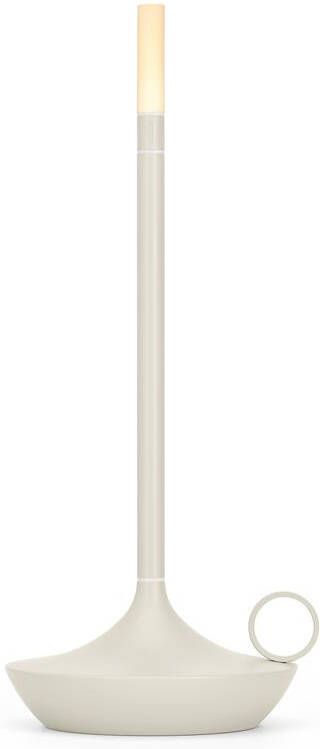 Graypants Wick tafellamp LED oplaadbaar Mist Grey
