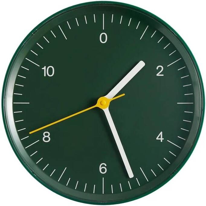 HAY Clock Wandklok Green