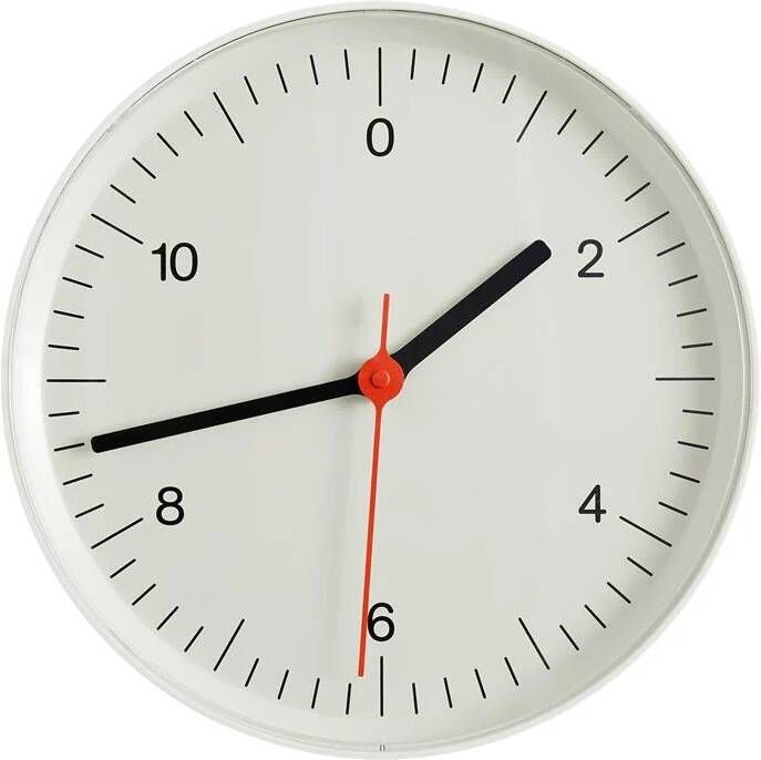 HAY Clock Wandklok White