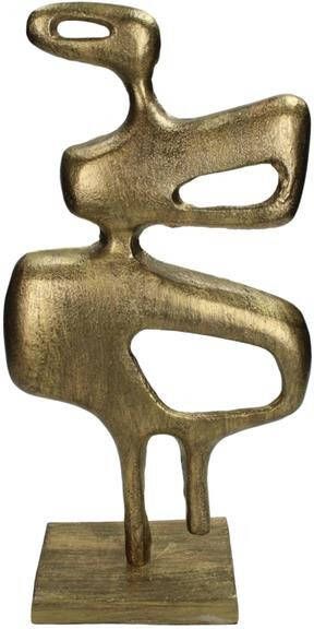 HD Collection Deco Beeld Sculpture Goud Metaal