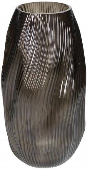 HD Collection Vaas Fred Bruin Glas 14x28x15cm (BxHxD)