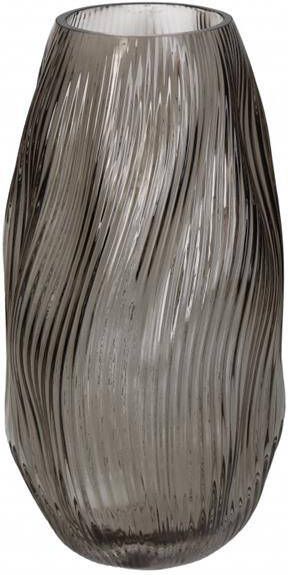 HD Collection Vaas Fred Bruin Glas 14x28x15cm (BxHxD)