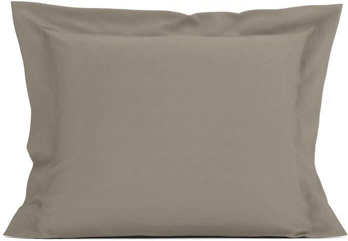 Heckettlane Heckett & Lane Elementi Kussensloop Katoen Satijn taupe grey 60x70cm